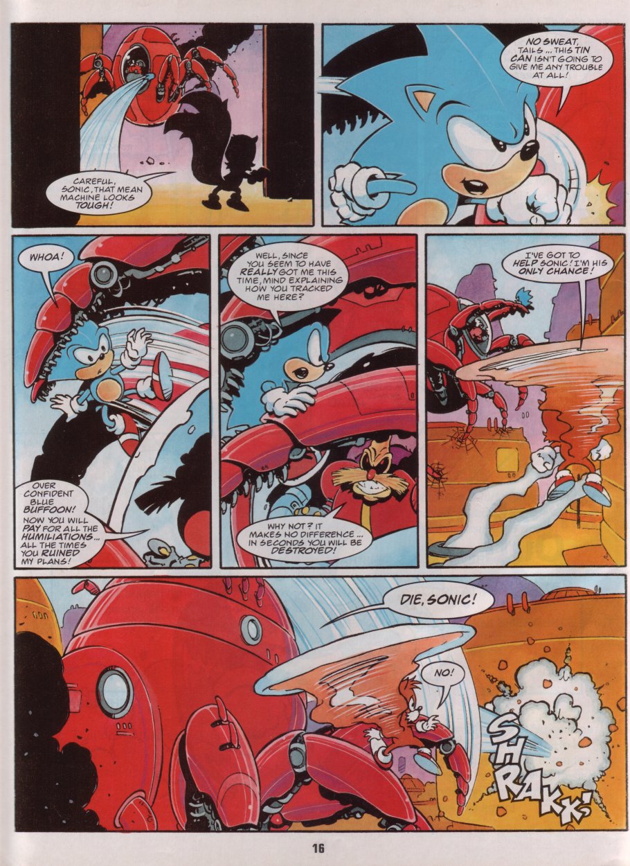 Sonic Holiday Special - Summer 1996 Page 17